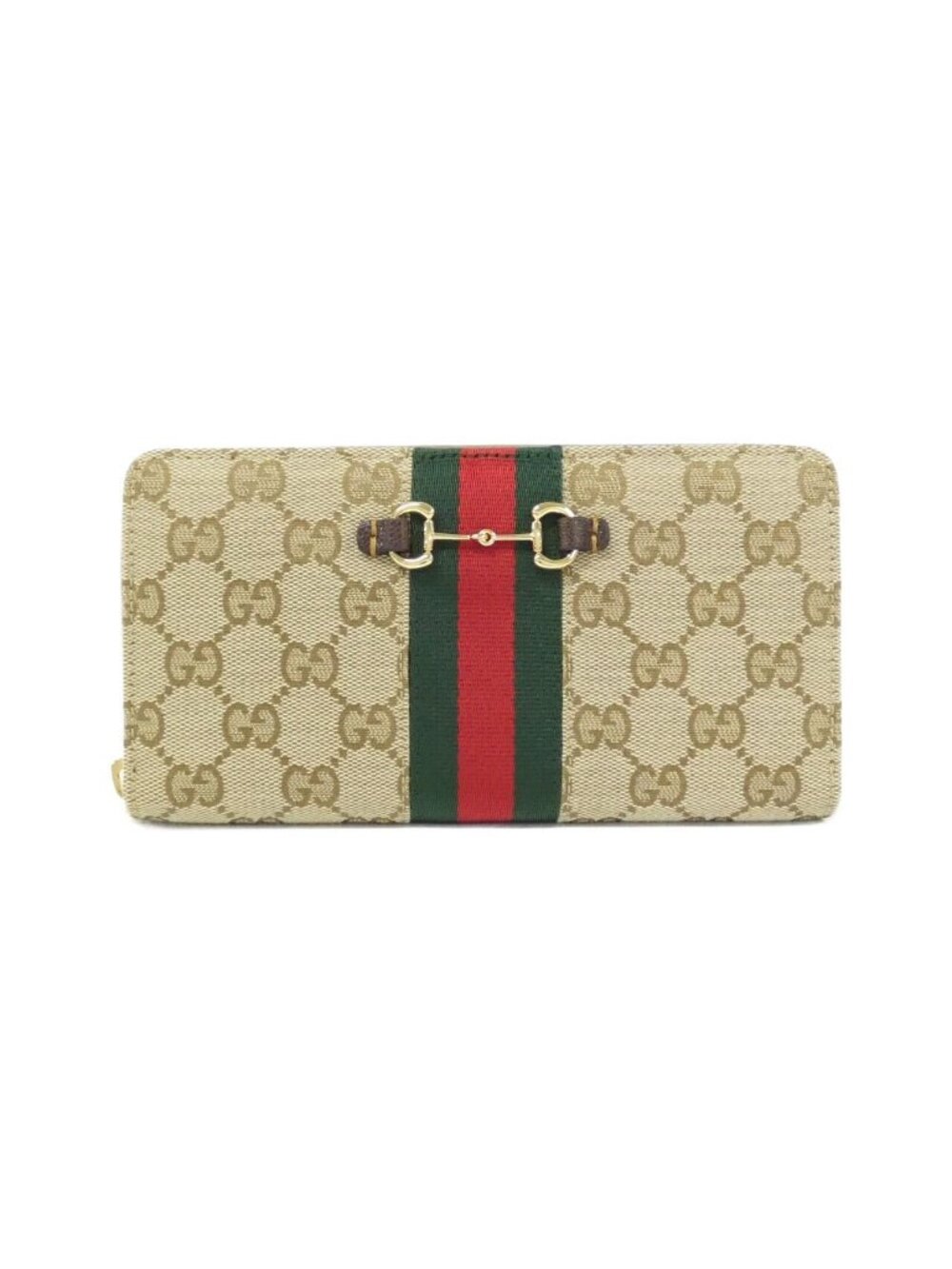Gucci Horsebit Wallet Beige